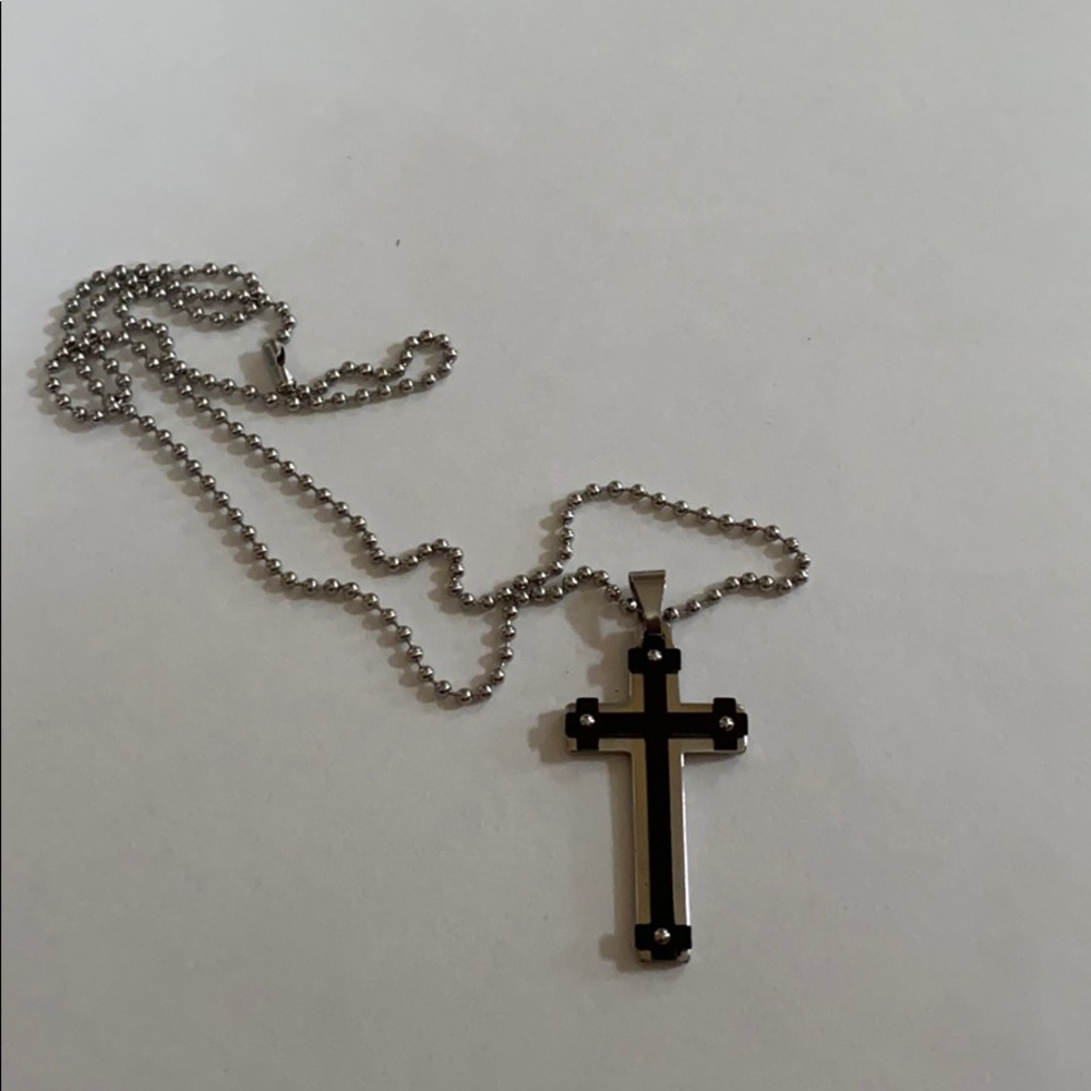 PAGODA- Crucifix Necklace